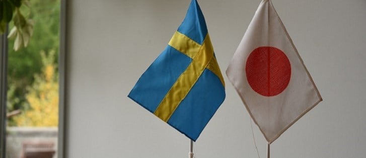 Sweden and Japan