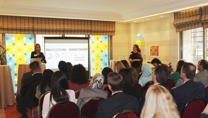 Fida Taher´s presentation during the seminar