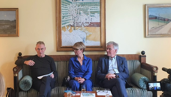 Sverker Sörlin, Sigríður Þorgeirsdóttir and Gísli Pálsson.