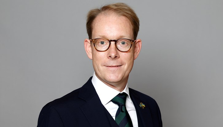 Le ministre suédois Tobias Billström