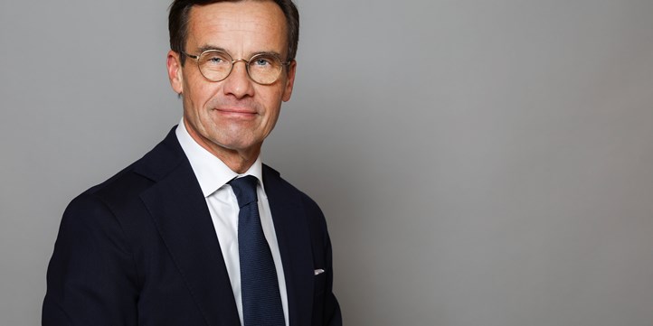 Le Premier ministre suédois Ulf Kristersson