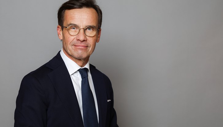Le Premier ministre suédois Ulf Kristersson