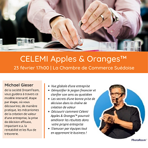 Invitation au Serious Business Game Apples & Oranges