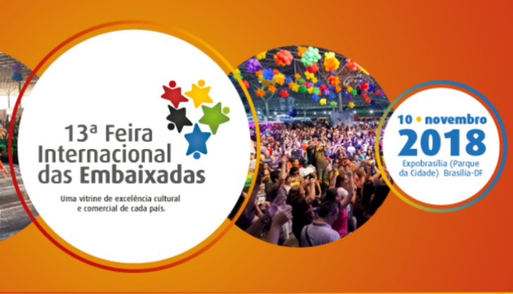 Cartaz Feira das Embaixadas 2018