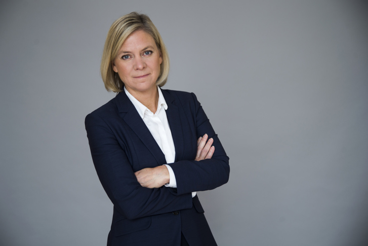 La première ministre suédoise Magdalena Andersson