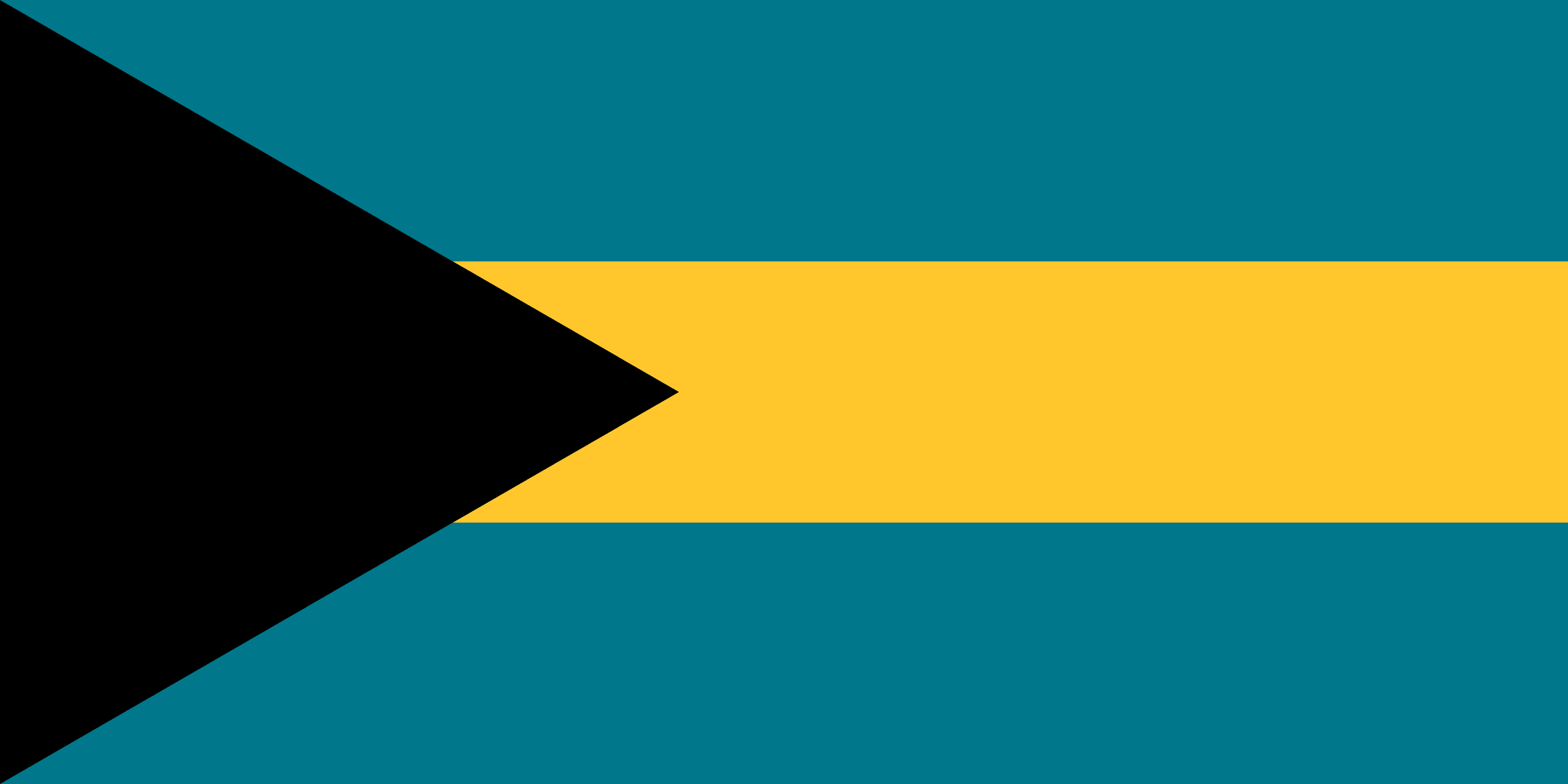 Bahamas flagga