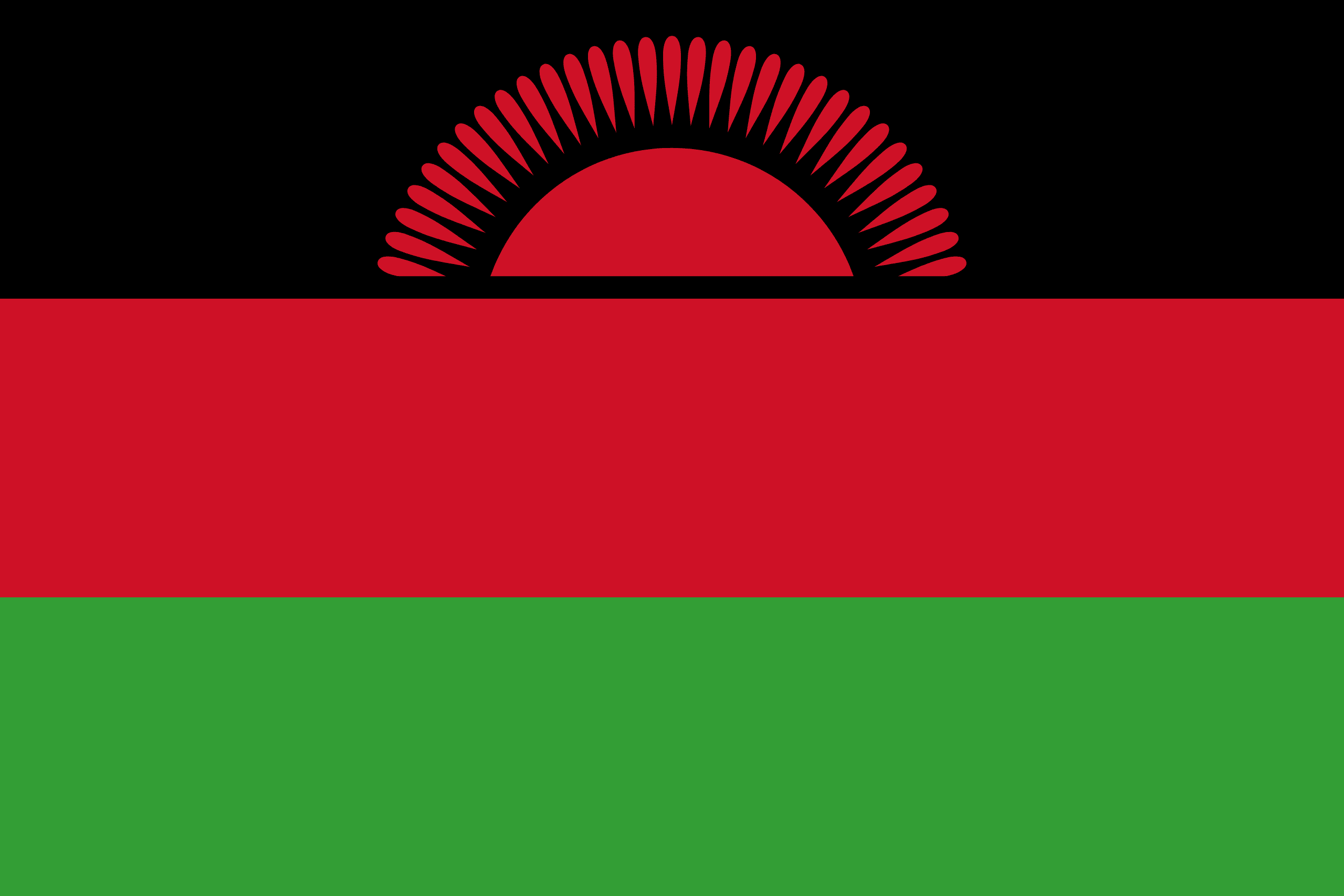 Malawis  flagga