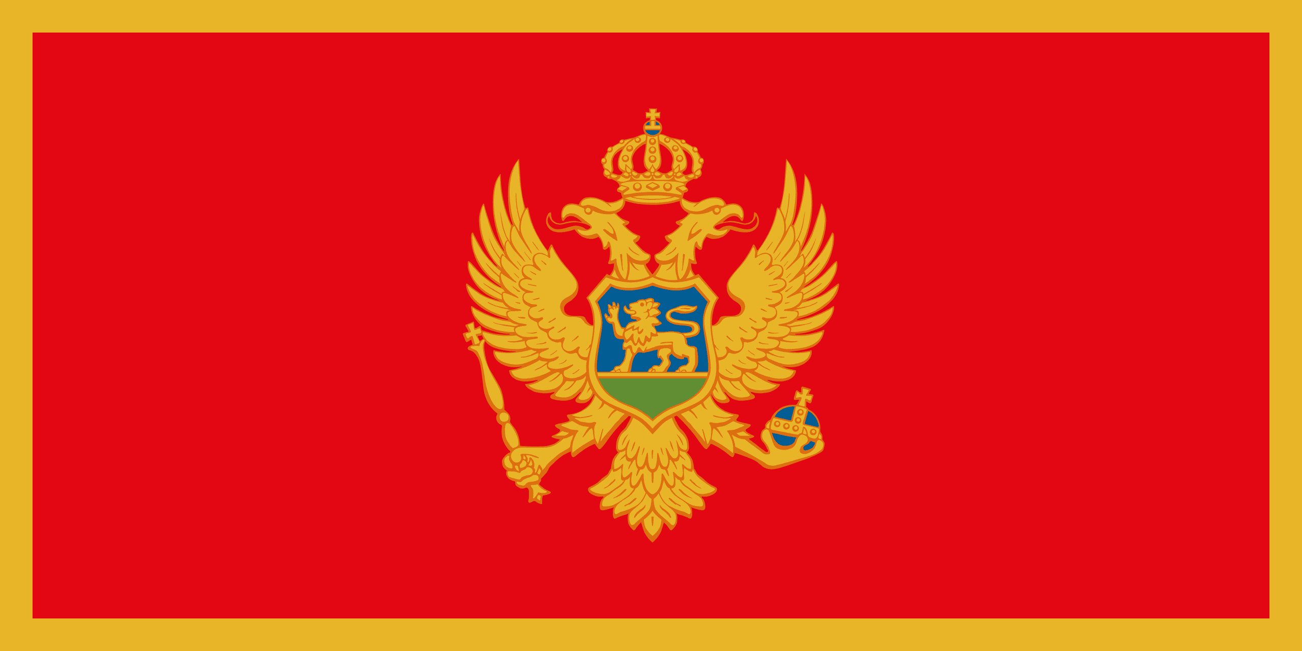 Montenegros flagga
