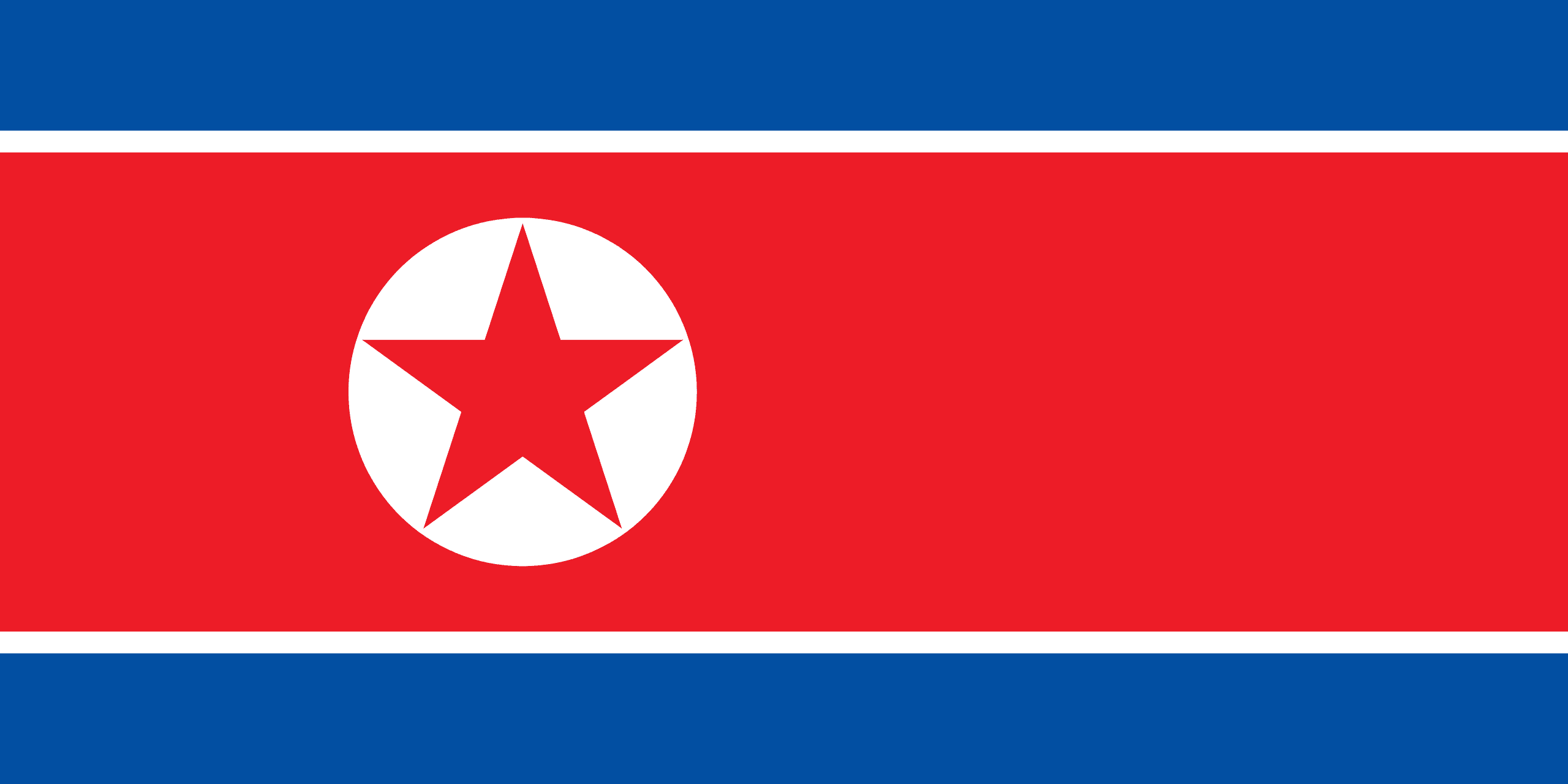 Nordkoreas flagga