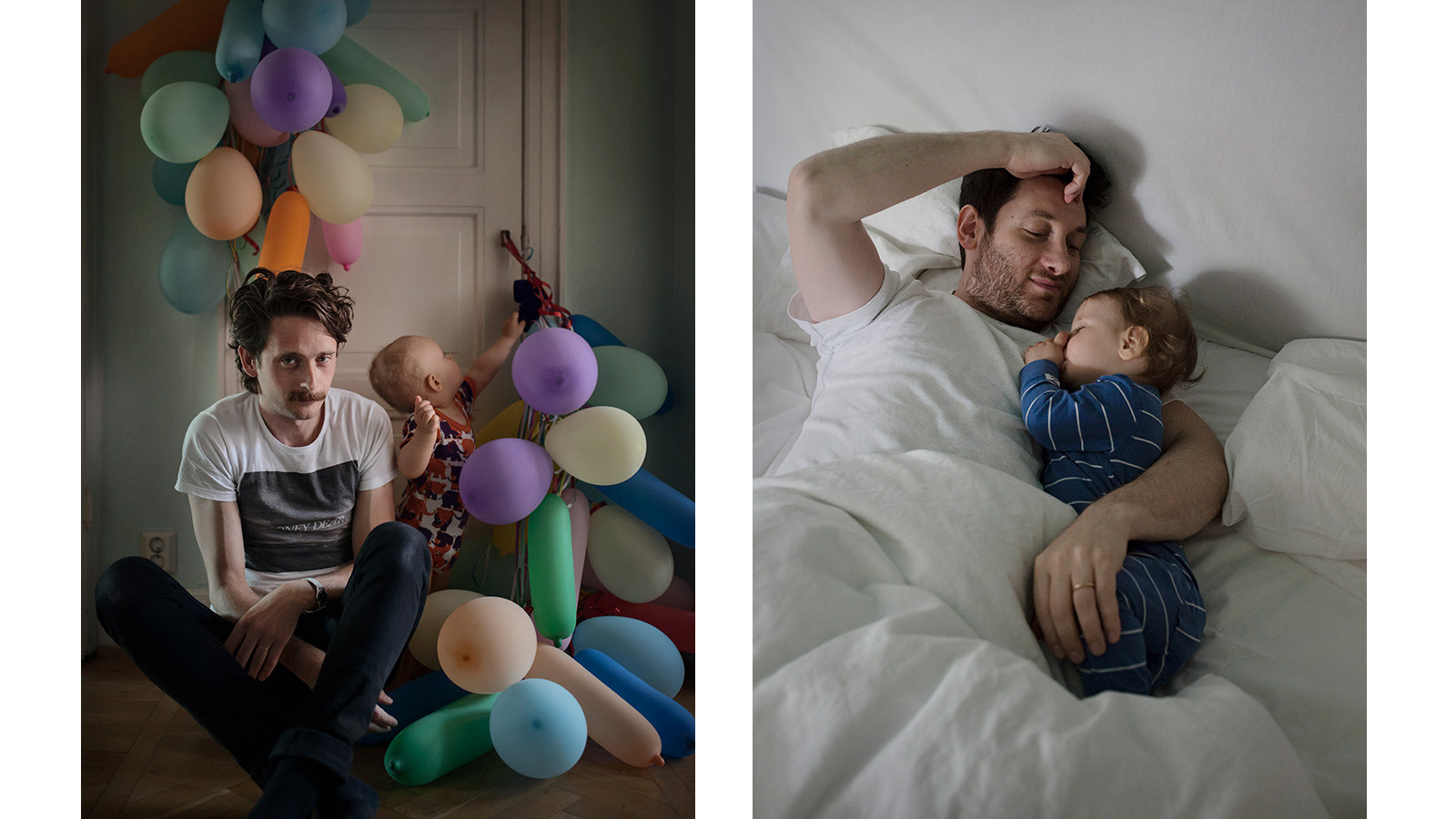 Images from the Swedish Dads Exhibition