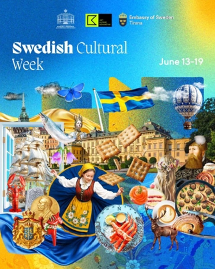 Poster of Swedish culture week