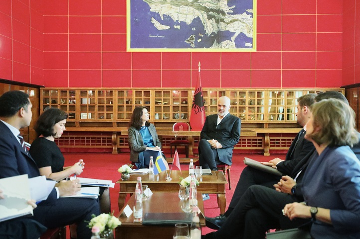 Meeting with Prime Minister Edi Rama