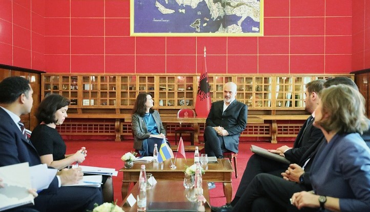 Meeting with Prime Minister Edi Rama
