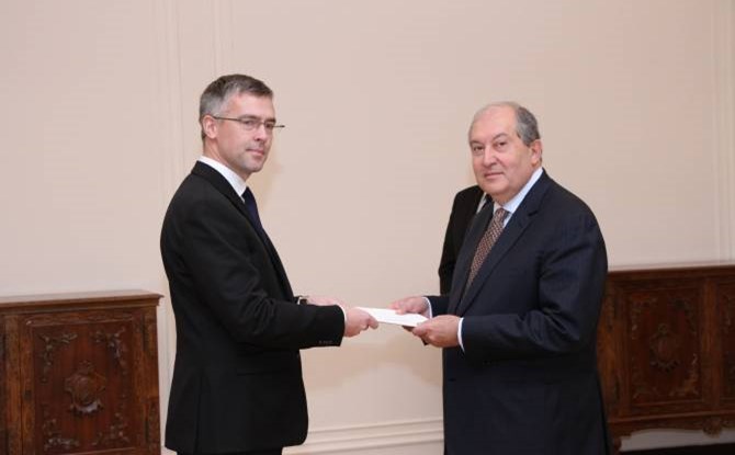 H.E. Mr. Ulrik Tidestrom,  H.E. Mr. Armen Sarkissian.