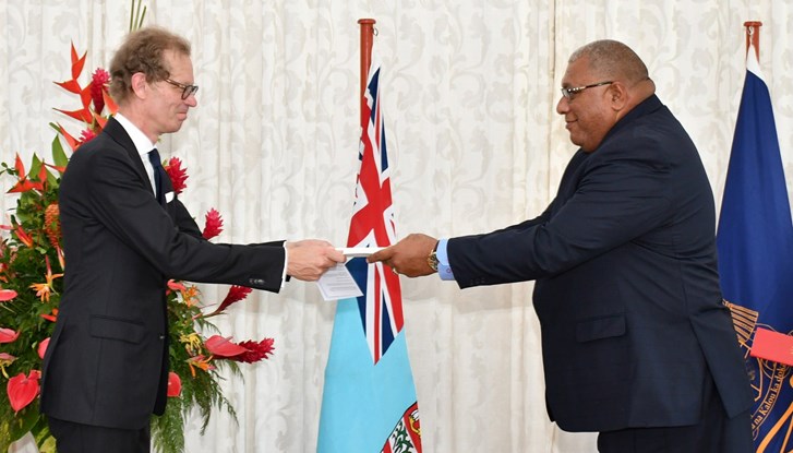 Credential ceremony Fiji