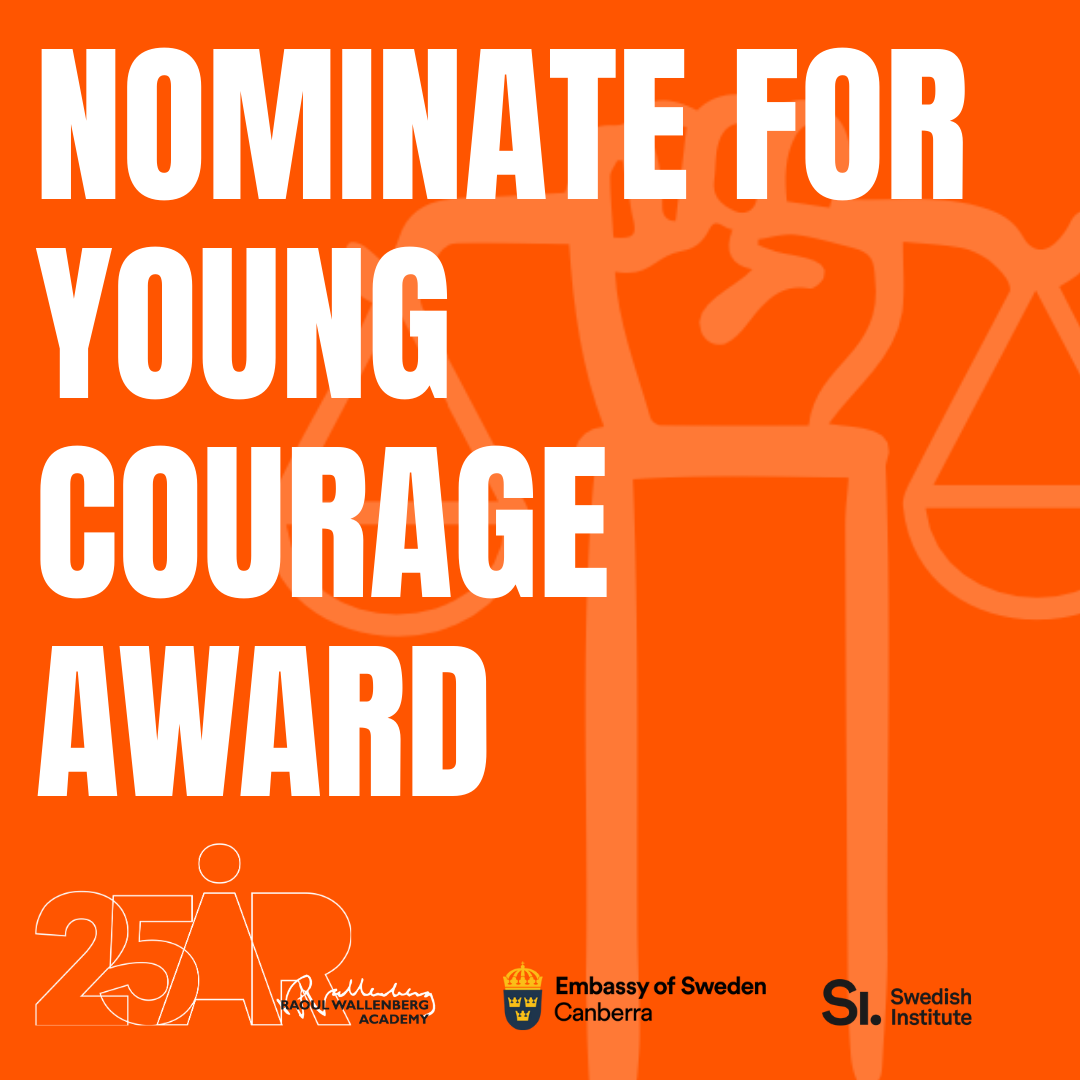 This international, non‑political award celebrates young people aged 13&ndash;20 who have demonstrated remarkable moral courage.
