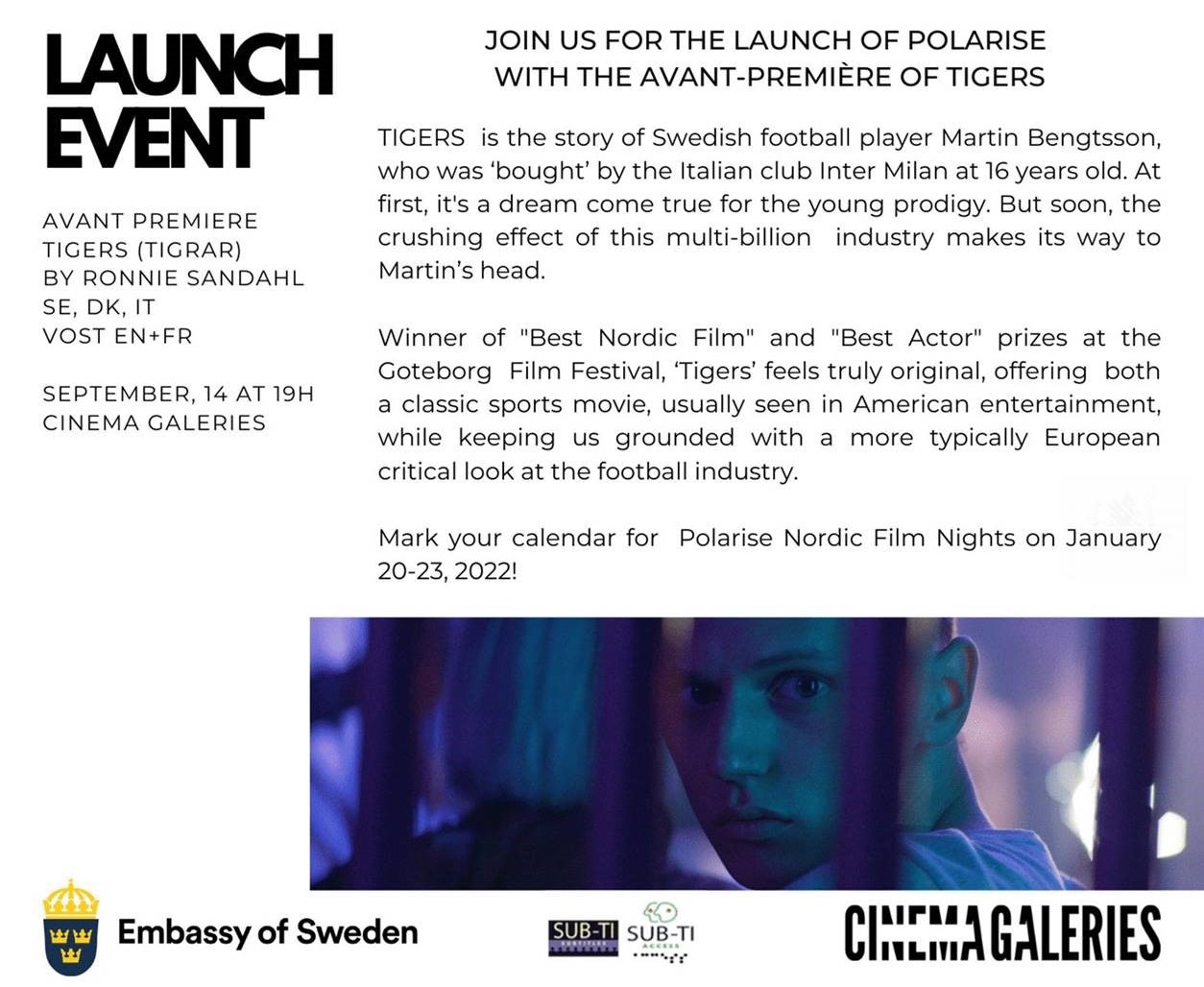 Affisch filmen 'Tigrar'