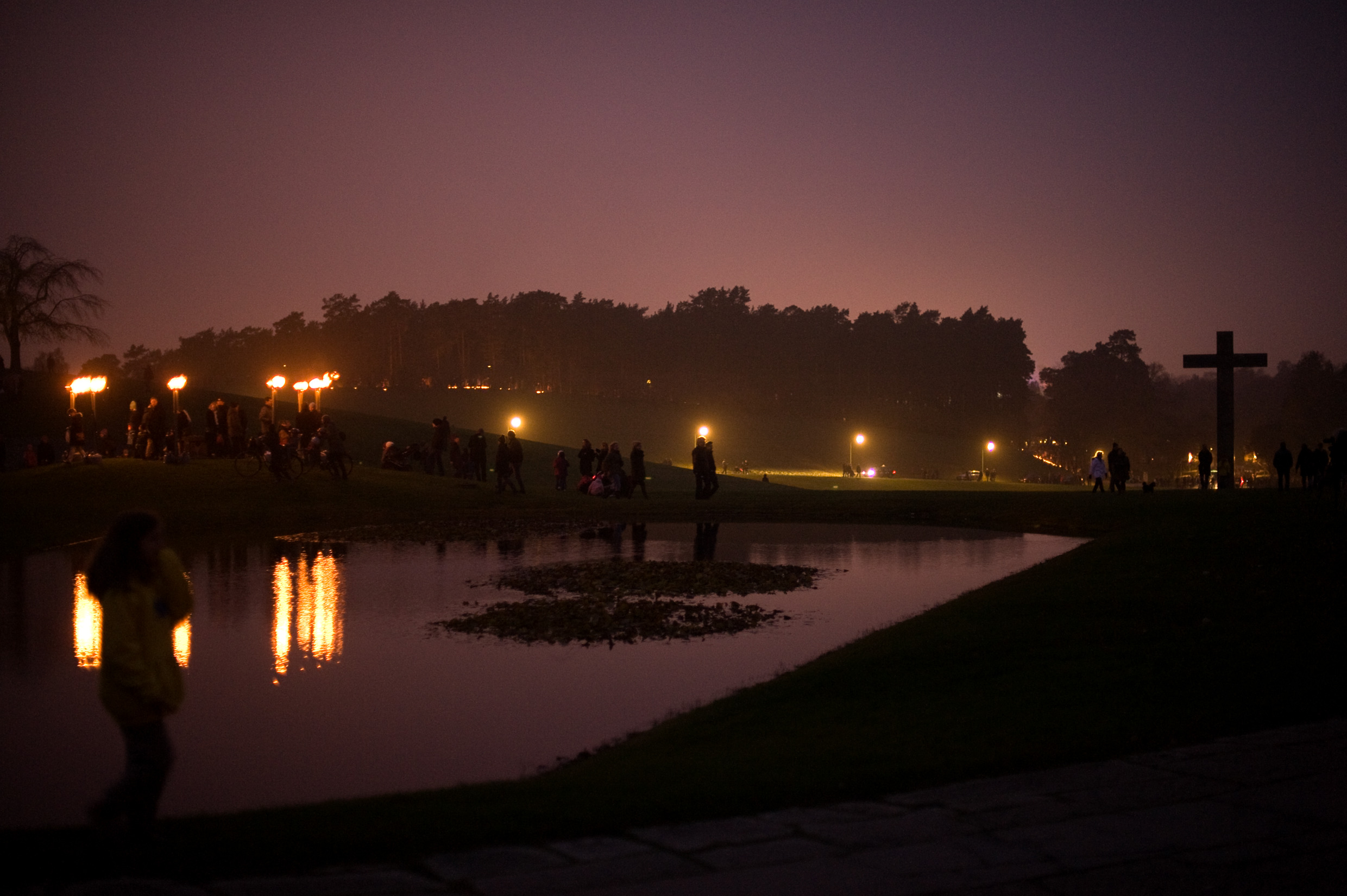 All saint holliday cementary candels