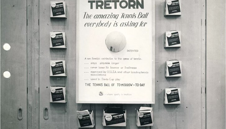 Tretron ball banner