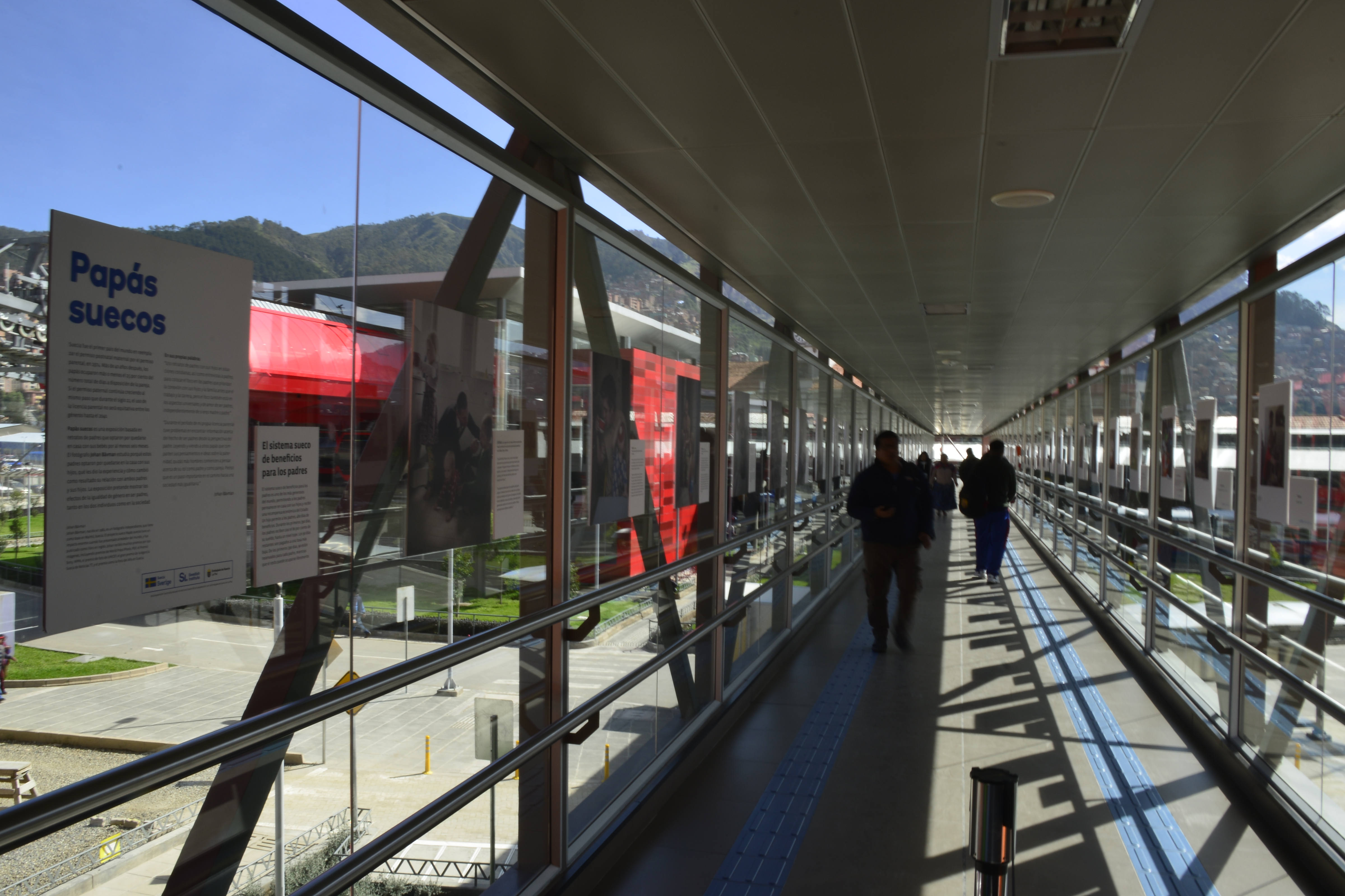 Suecia y el teleferico