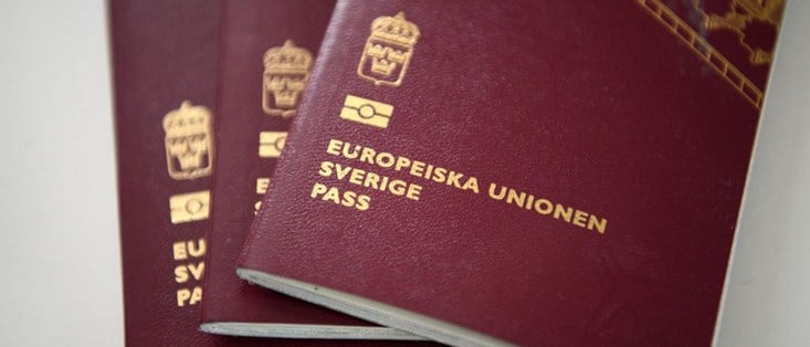 Tre svenska pass