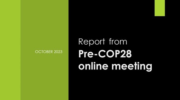 Pre-COP28