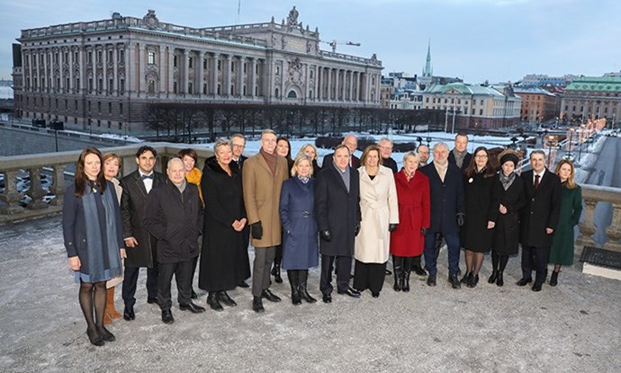 Sweden's new Government. Photo: Ninni Andersson/Government Offices of Sweden