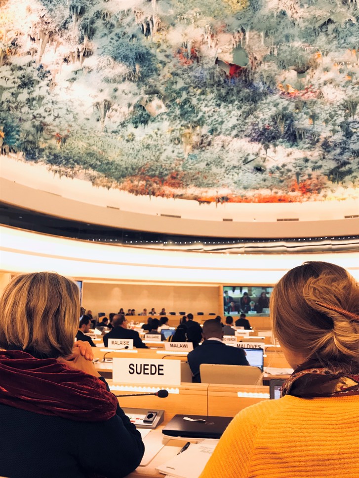 Sweden stands up for human rights