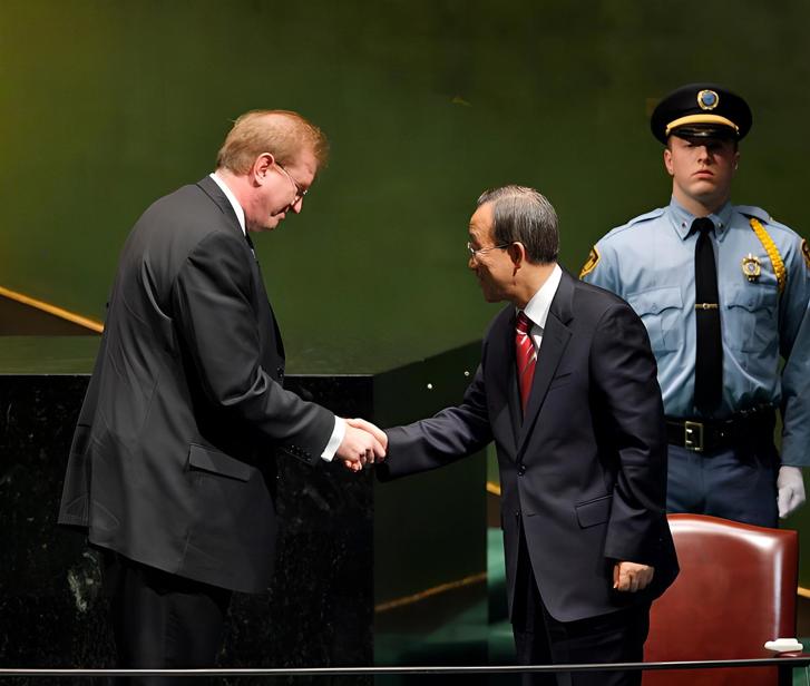 Daniel Roos, Säkerhetsvakt på FN:s högkvarter i New York