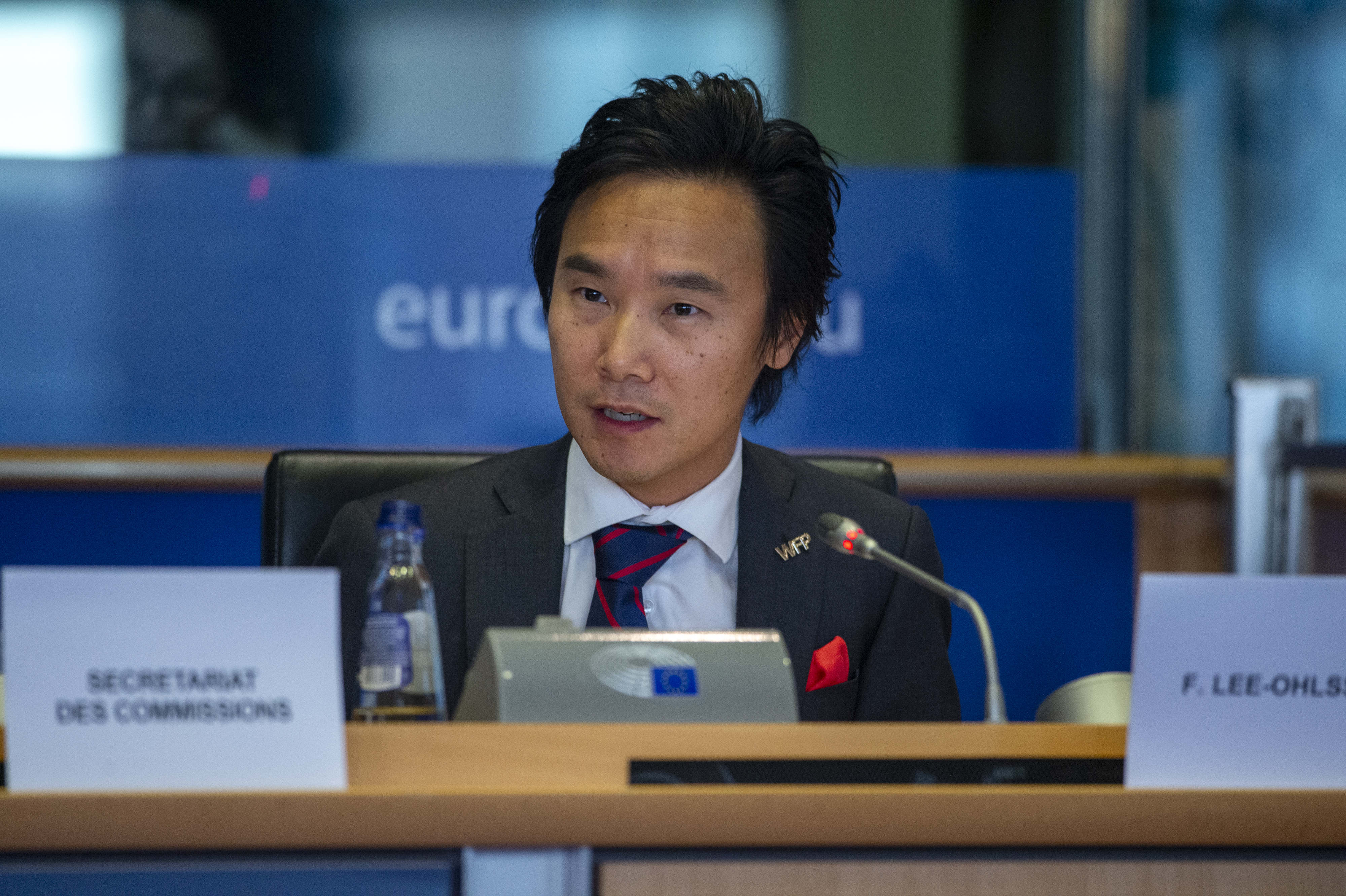 Fredrick Lee-Ohlsson, Chef för FN:s livsmedelsprograms (WFP) EU-kontor i Bryssel