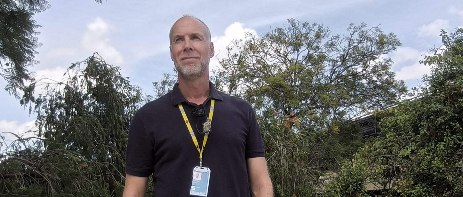 Niklas Skogsjö, projektingenjör vid FN:s kontor i Nairobi (UNON)