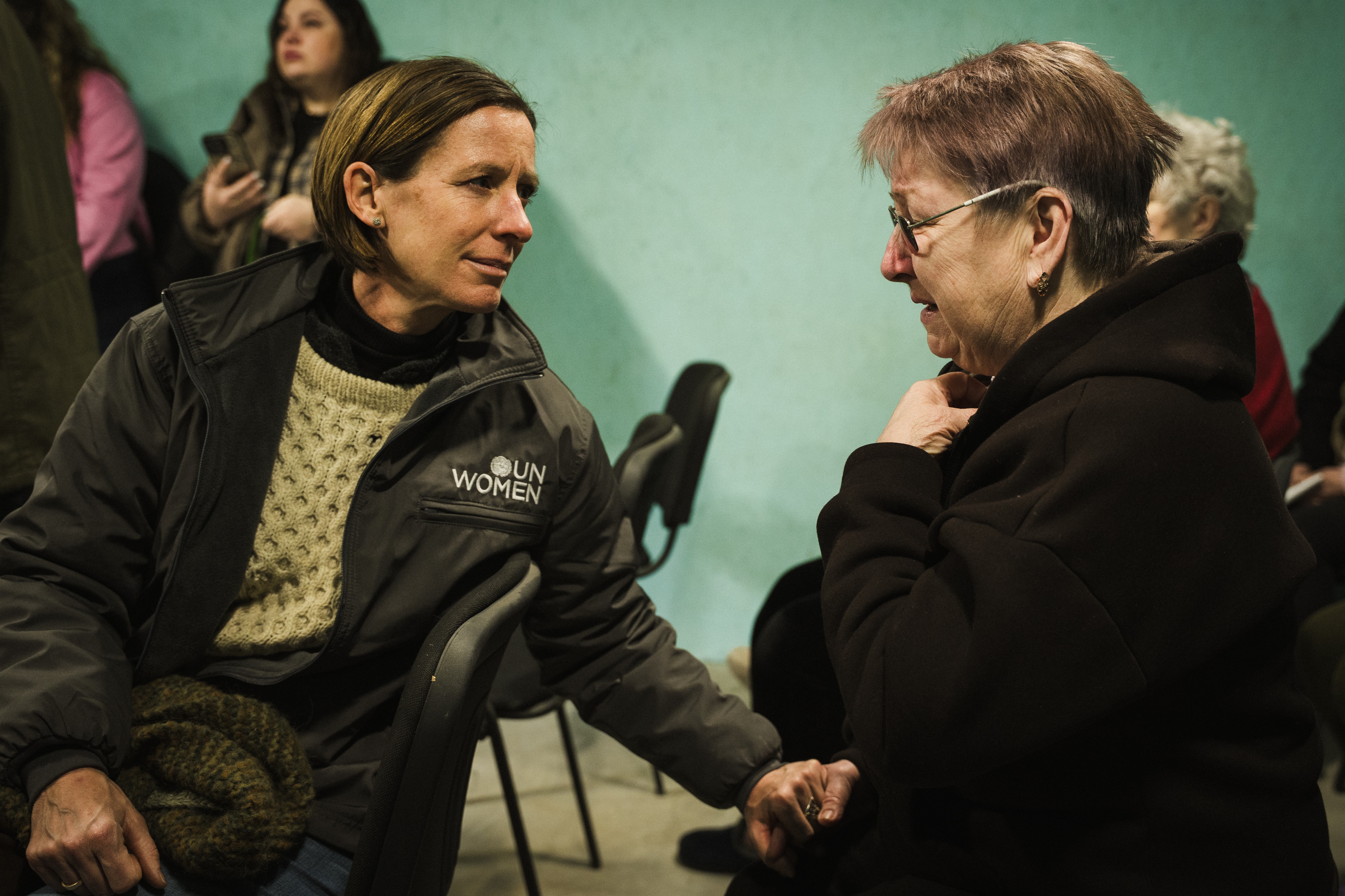 Sofia Calltorp, chef för UN Womens kontor i Genève och ansvarig för organisationens humanitära arbete
