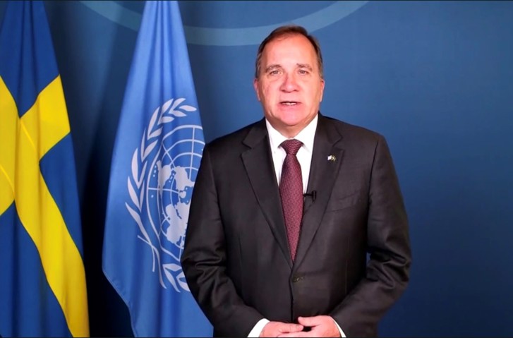 Swedish Prime Minister Stefan Löfven