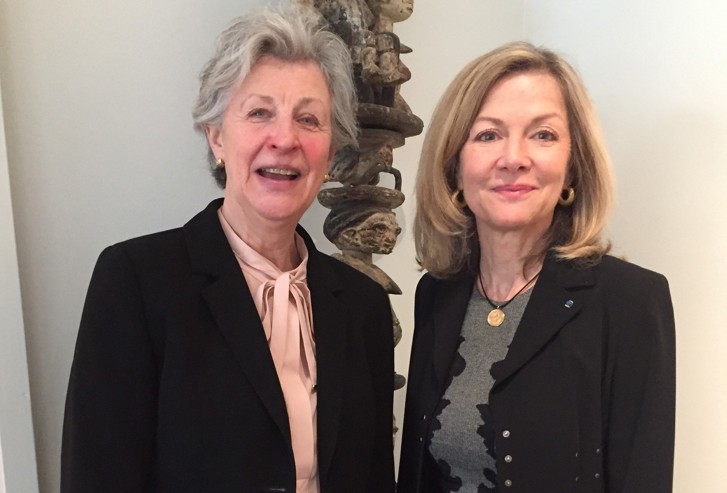 Birgitta Holst Alani och Veronika Wand-Danielsson