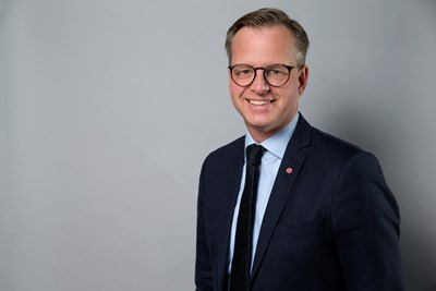 Mikael Damberg, ministre suédois des Entreprises et de l’Innovation