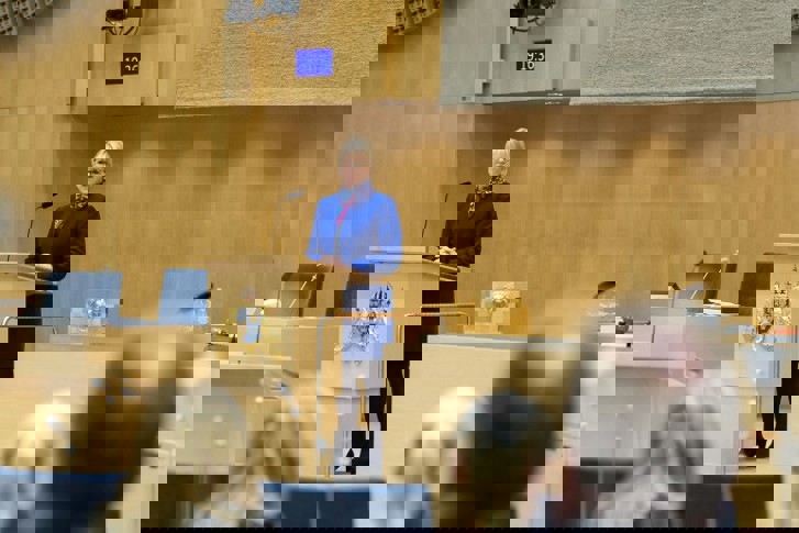 Utrikesdeklarationen 2018. Photo : Foto: Anders Löwdin/Riksdagsförvaltningen