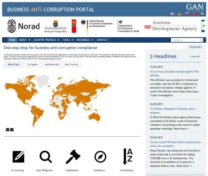 Business anti corruption portal