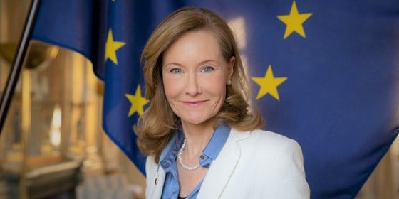 Portrait of ambassador Lina van der  Weyden
