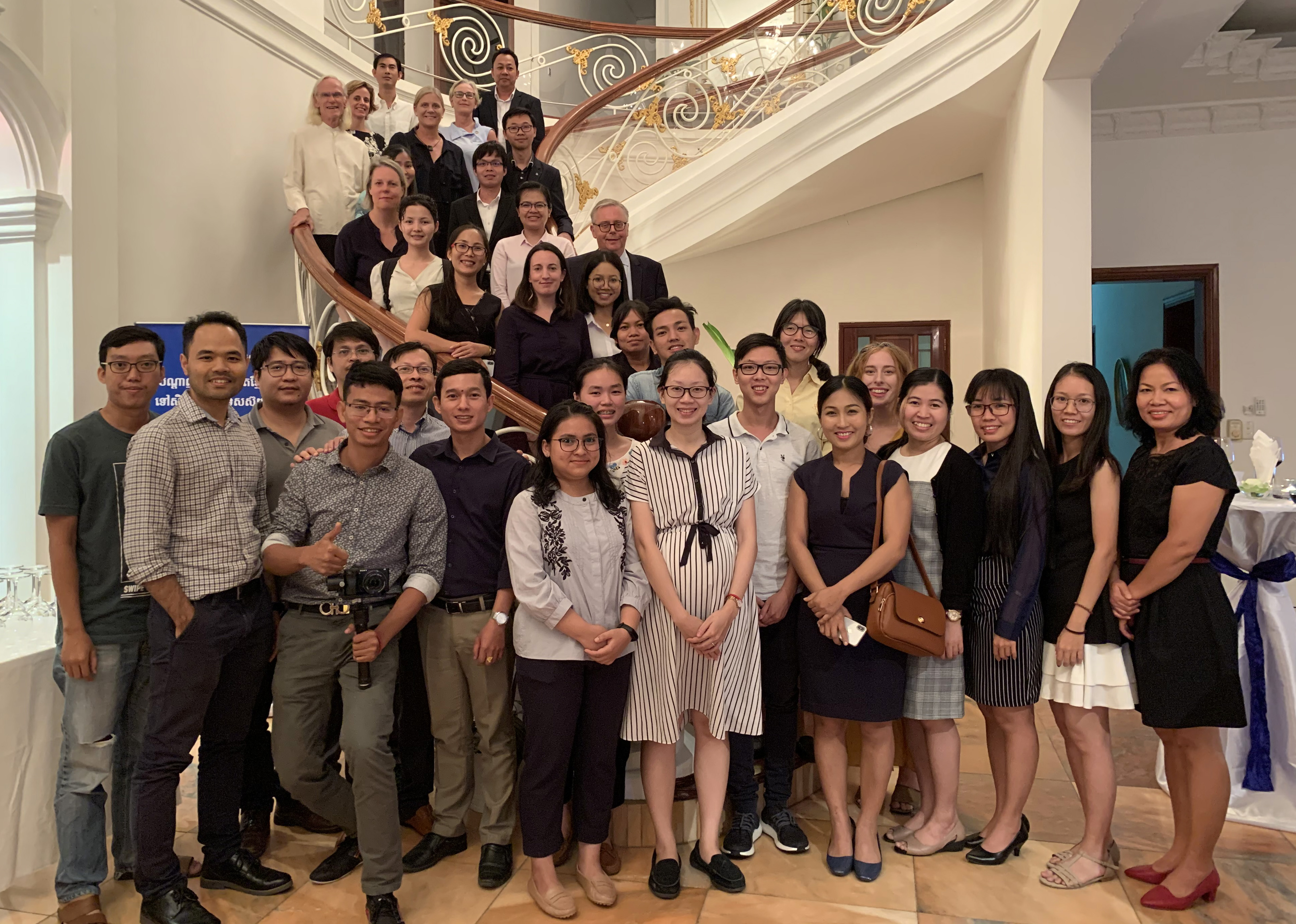 Swedish Alumni Gathering at Swedish Ambassador's Residence in Phnom Penh