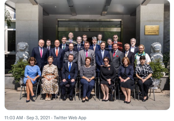 EU Heads of Mission show solidarity with Lithuania