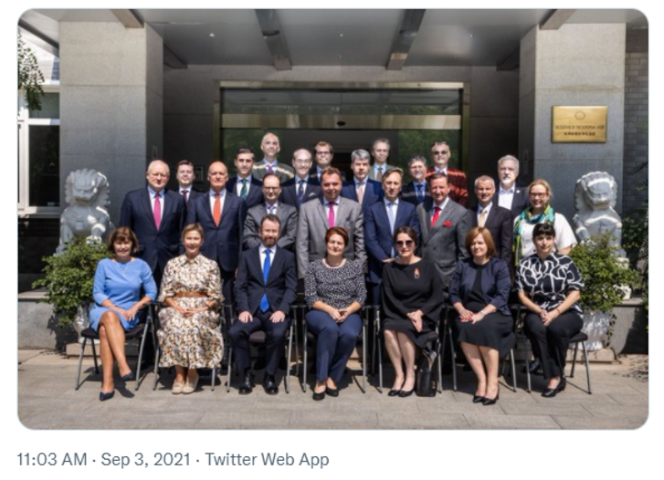 EU Heads of Mission show solidarity with Lithuania