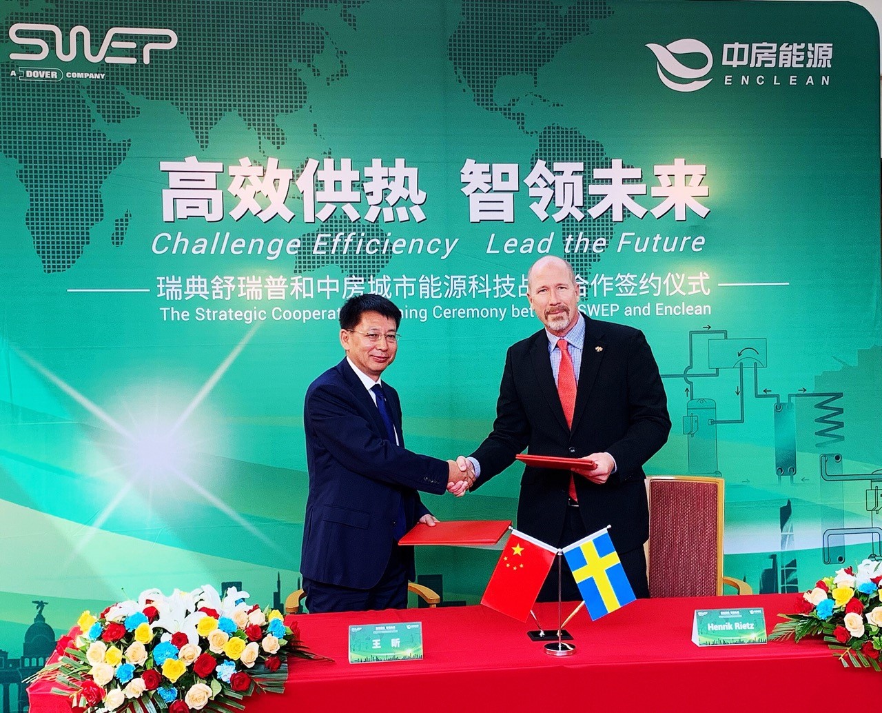 Strategic Cooperation Signing Ceremony between SWEP and Enclean