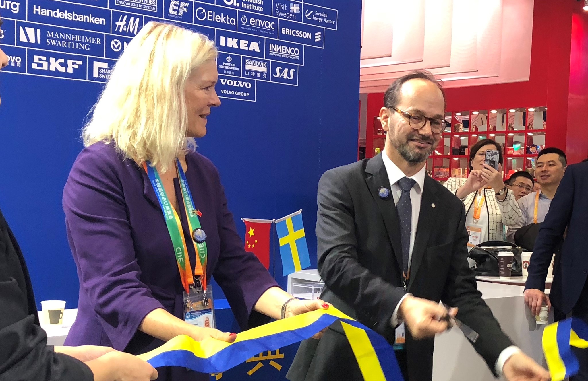 Team Sweden China participated in China International Import Expo (CIIE)