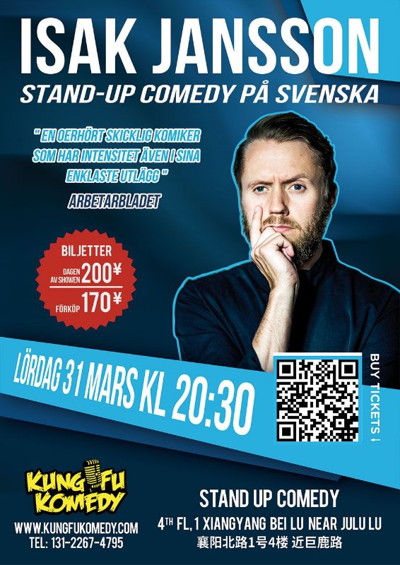 Stand-up comedy på svenska