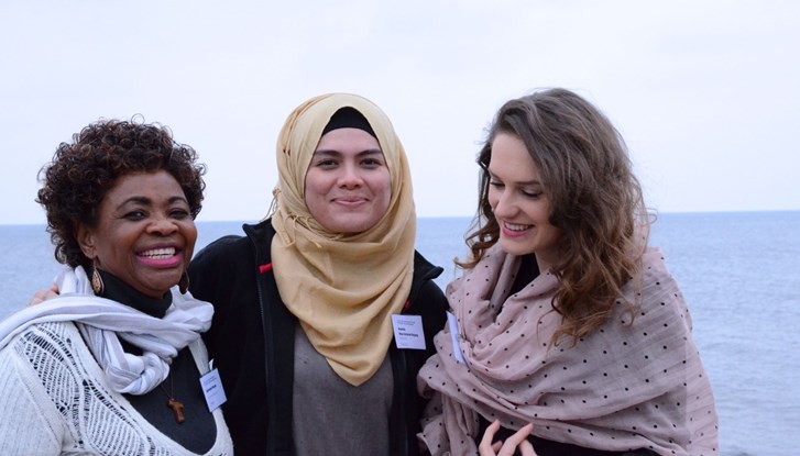 Three young female politicians