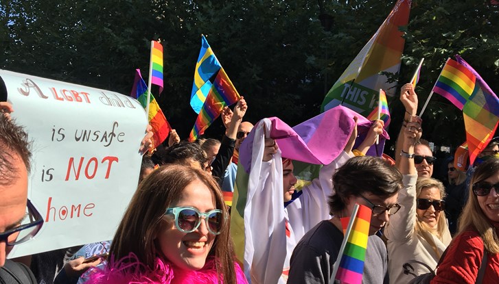 Prideparaden i Pristina 2017