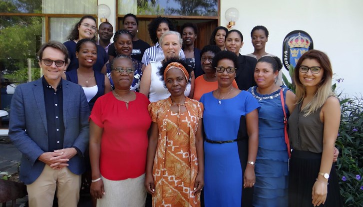 Lunch with female researchers