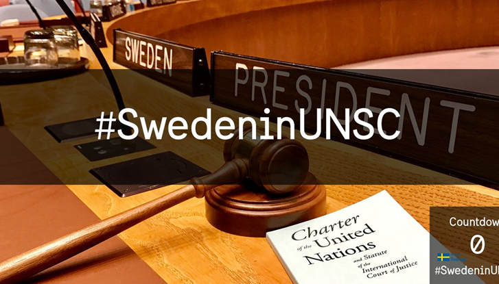 Sweden UNSC President