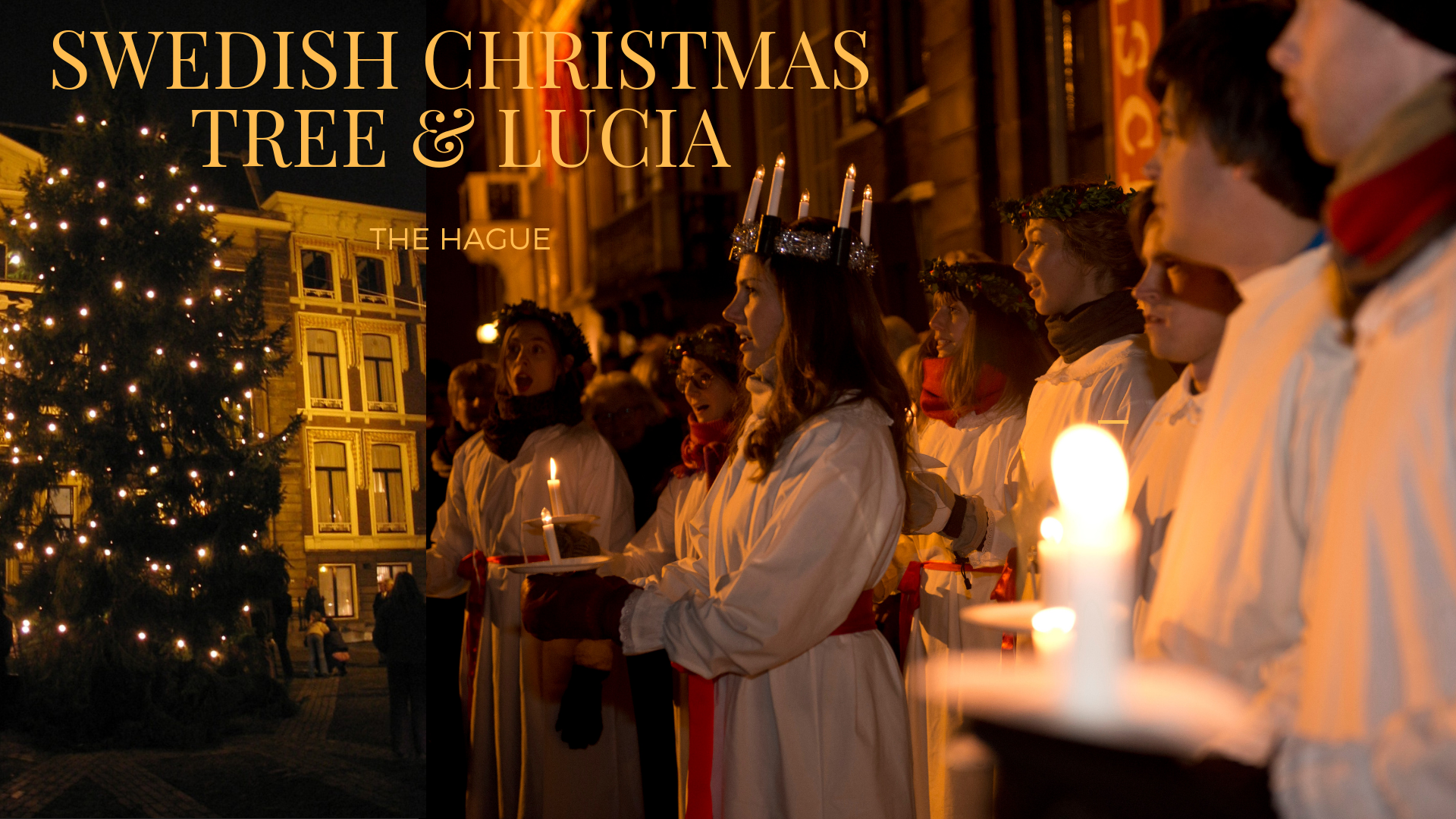 Swedish Christmas Tree and Santa Lucia 2018