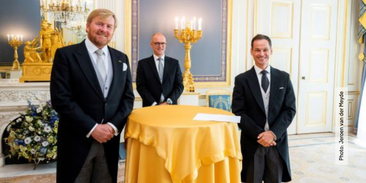 Ambassadör Oljelund och Kung Willem-Alexander